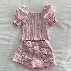 Habitual Top and Shorts Set